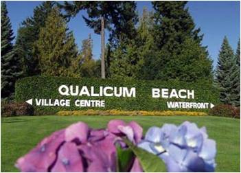 qualicum beach sign